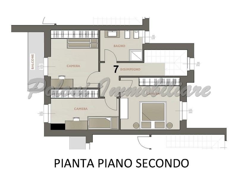 Vigano San Martino, nuovo quadrilocale in posizione pedecollinare